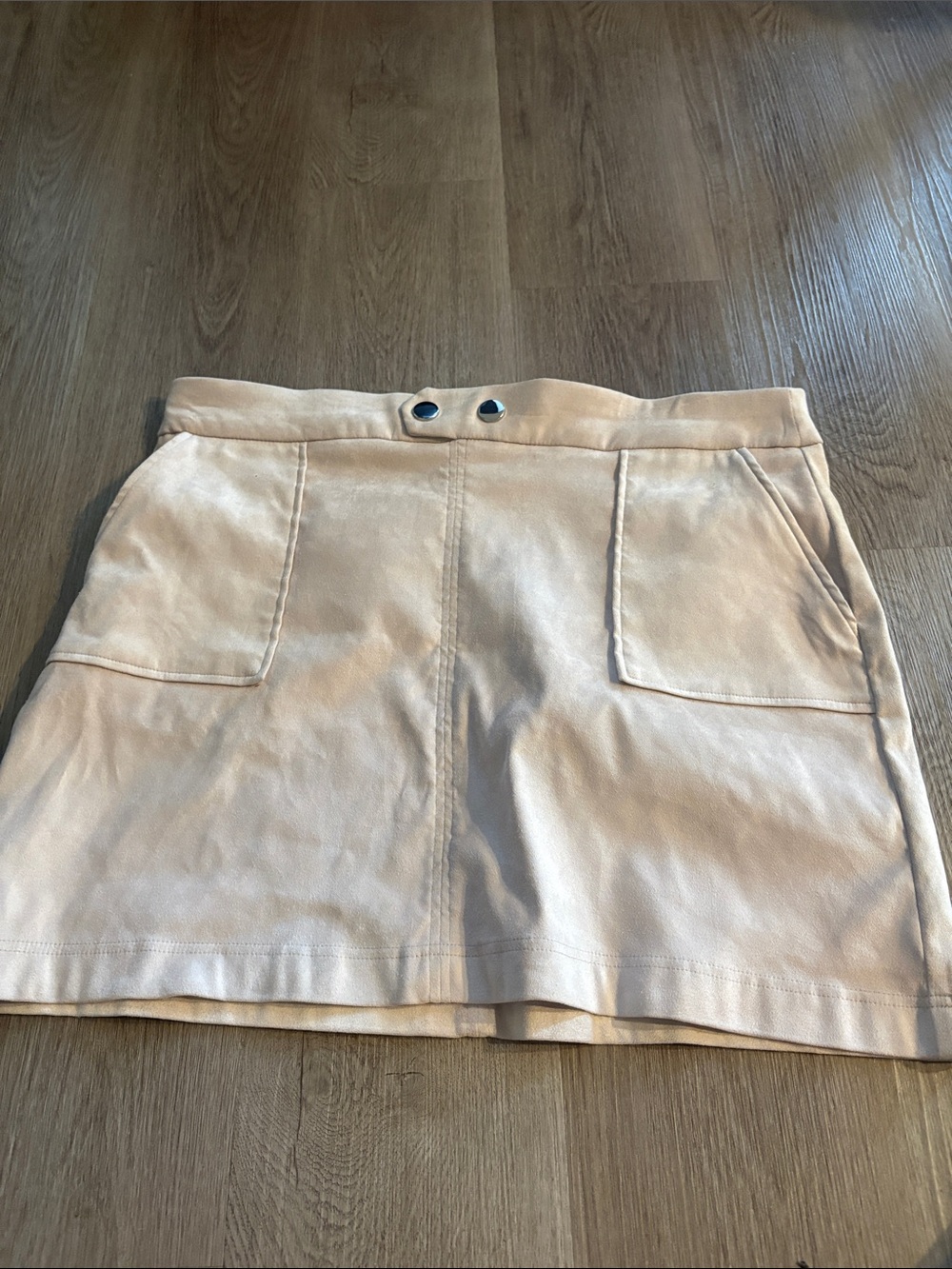 INC International Concepts Beige Mini Skirt